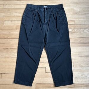 Black Overdyed Chinos - Made in Italy